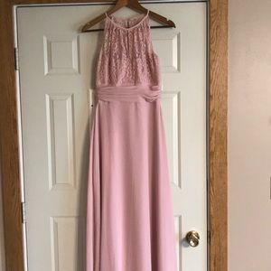 Jasmine B2 Misty Pink Bridesmaid Dress